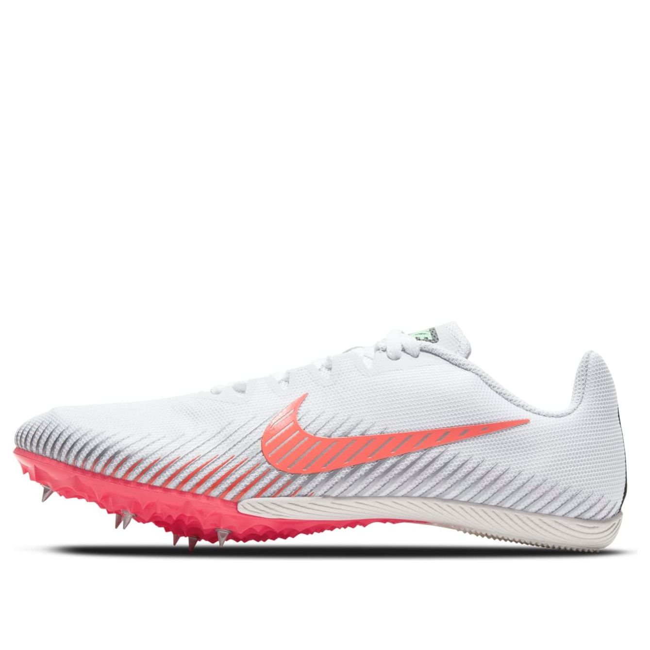 Nike Air Zoom Rival M 9 Spikes White Flash Crimson