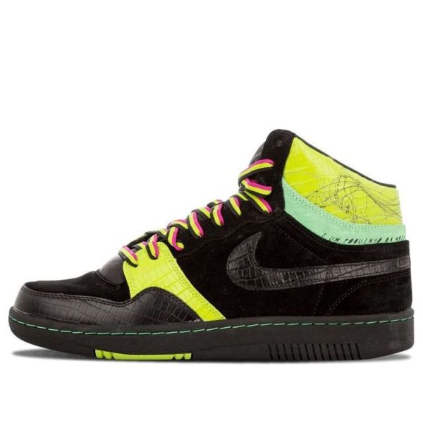 Nike Court Force Hi Black Green
