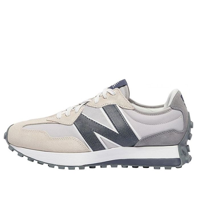 New Balance Foot Locker x 327 Grey Day Gray White Navy Blue