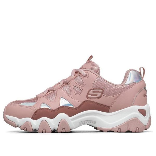 Skechers D Lites 2.0 Low-Top Running Shoes Pink