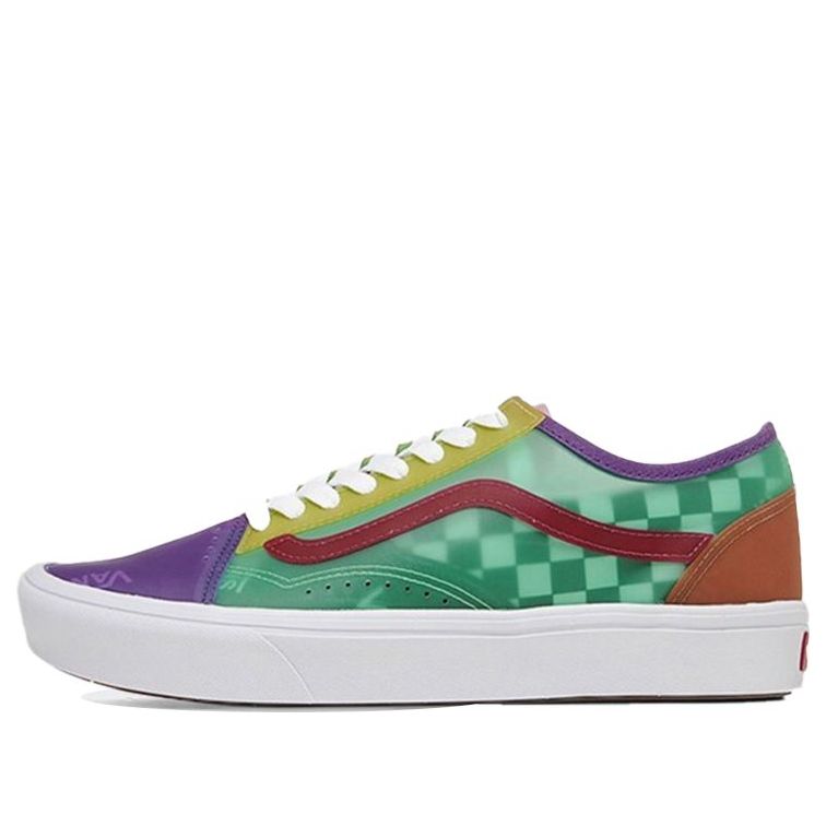 Vans COMFYCUSH SLIP-SKOOL (J@ZZ) Deep Green Purple
