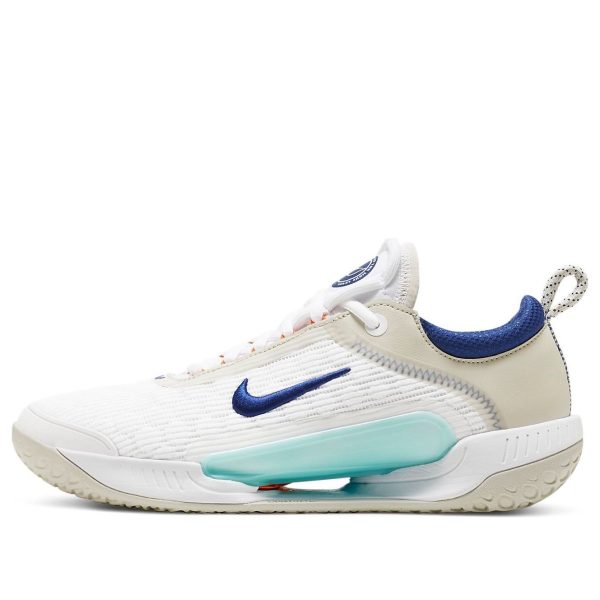 Nike Court Zoom NXT White Deep Royal Blue