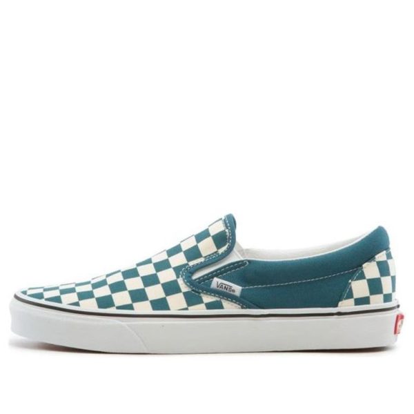 Vans Slip-On Blue White Grid Blue White