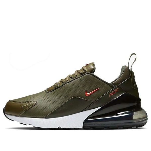 Nike Air Max 270 Premium Leather Olive