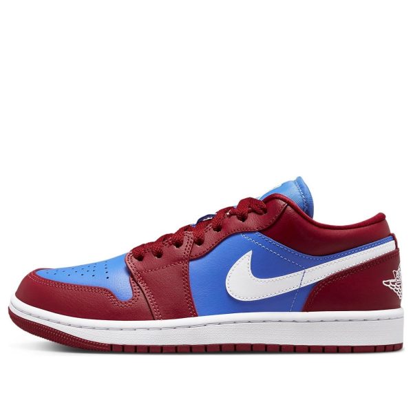 Air Jordan 1 Low Deep Red Blue