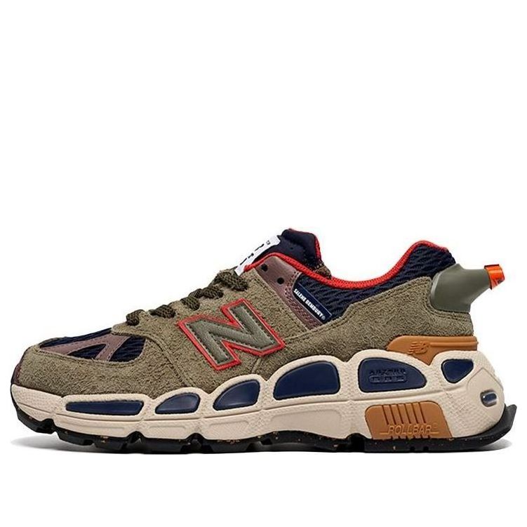 New Balance Salehe Bembury x 574 YURT Team Forest Green