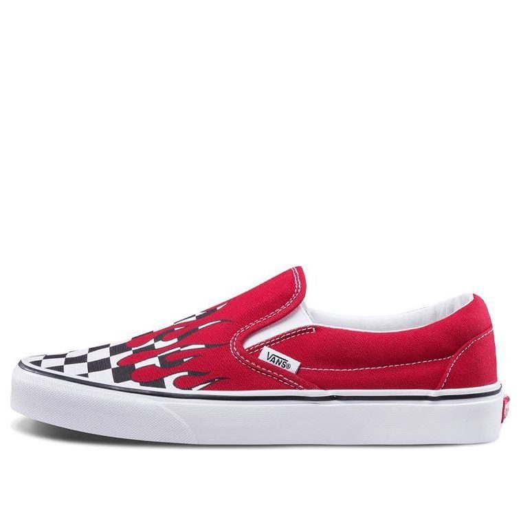 Vans Slip-On Checker Flame