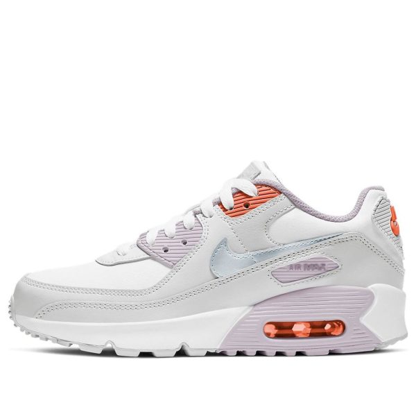 Nike Air Max 90 Leather White Light Violet