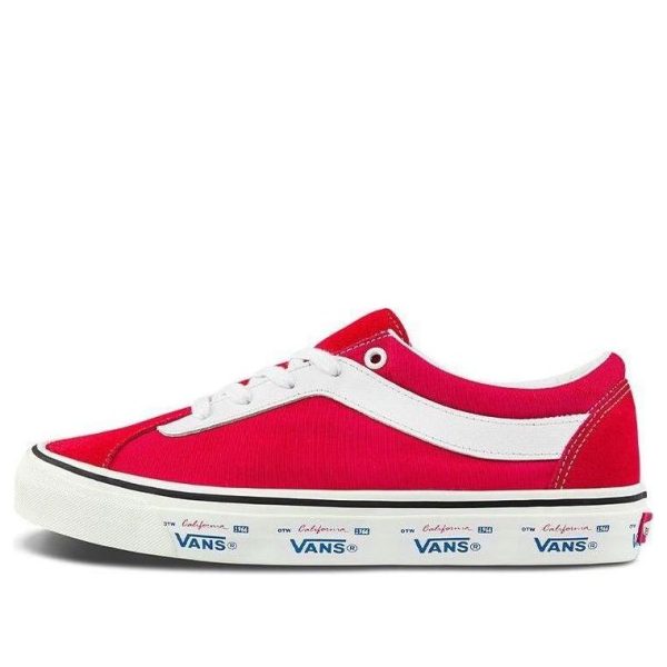 Vans Bold Ni Red Unisex Red White