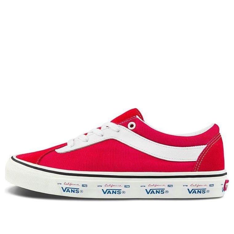 Vans Bold Ni Red Unisex Red White