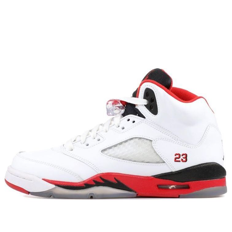 Air Jordan 5 Retro Fire Red Black Tongue 2013