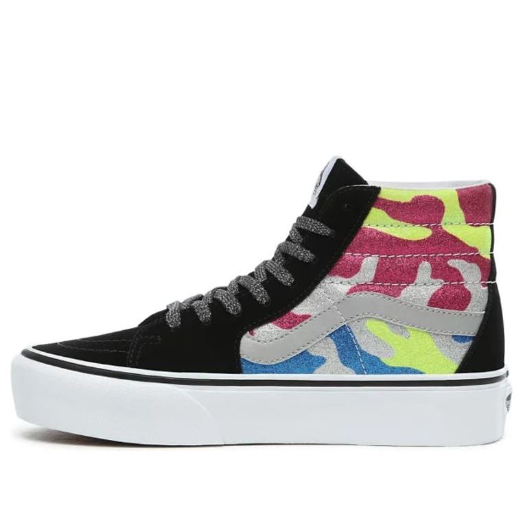 Vans SK8-HI Platform 2 After Dark Camo