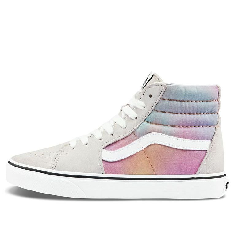 Vans SK8-HI Grey Gray Pink Blue