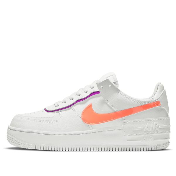 Nike Air Force 1 Shadow White Mango Red Plum