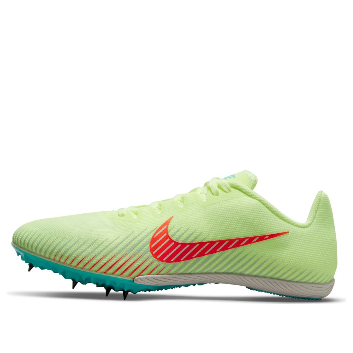 Nike Air Zoom Rival M 9 Spikes Barely Volt Hyper Orange