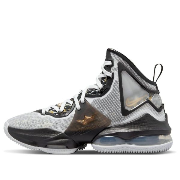 Nike LeBron 19 SE White Metallic Gold