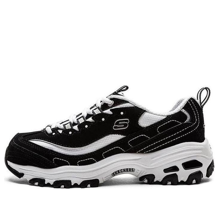 Skechers D Lites Low-Top Daddy Shoes Black