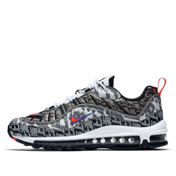 Nike Air Max 98 - Shanghai Marathon (China Exclusive) Black White Grey