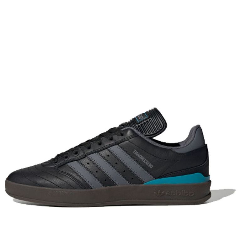 adidas originals CRUSTAR Retro Low Tops Casual Skateboarding Shoes Black Gray Black Blue