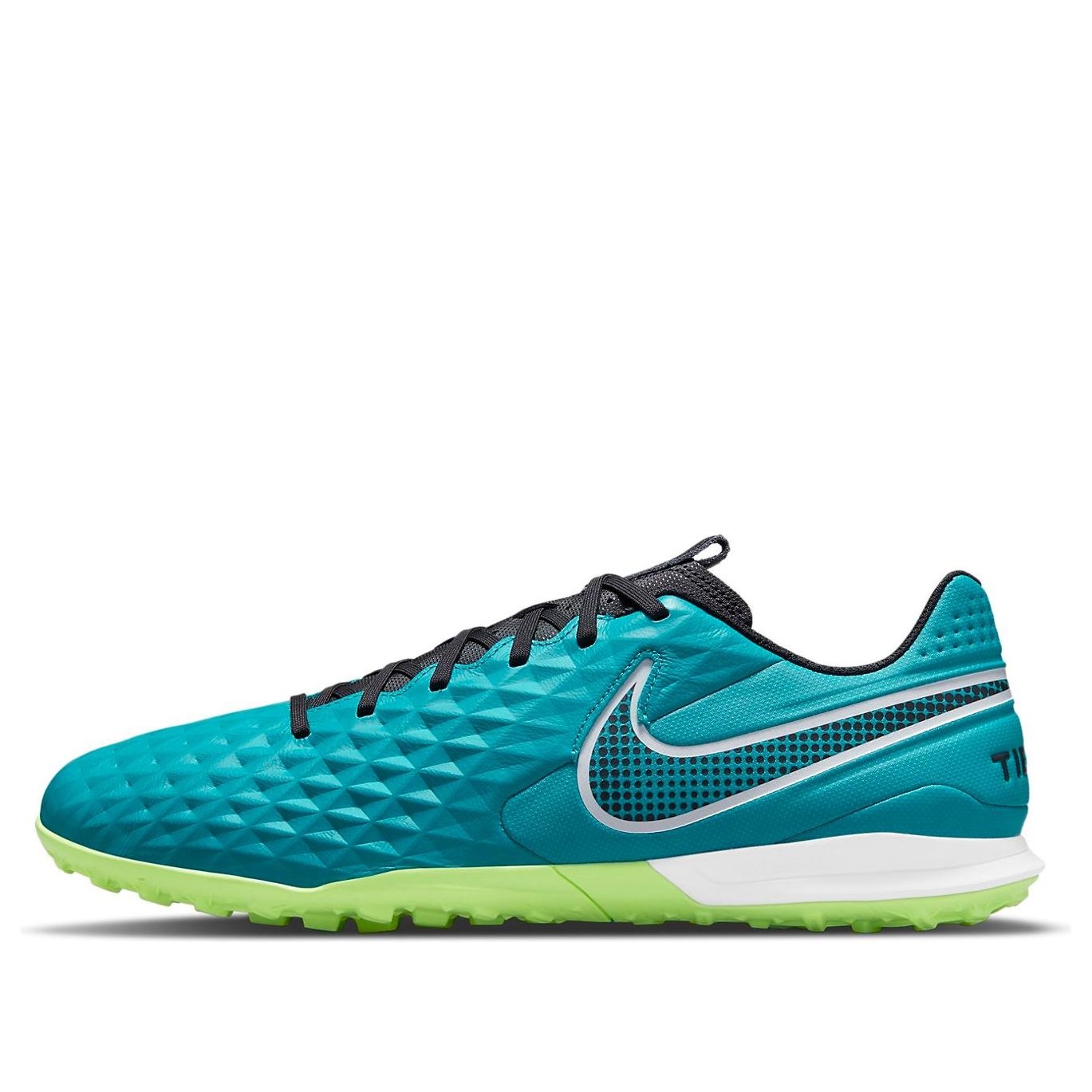 Nike Legend 8 Academy TF Turf Greenyellow White