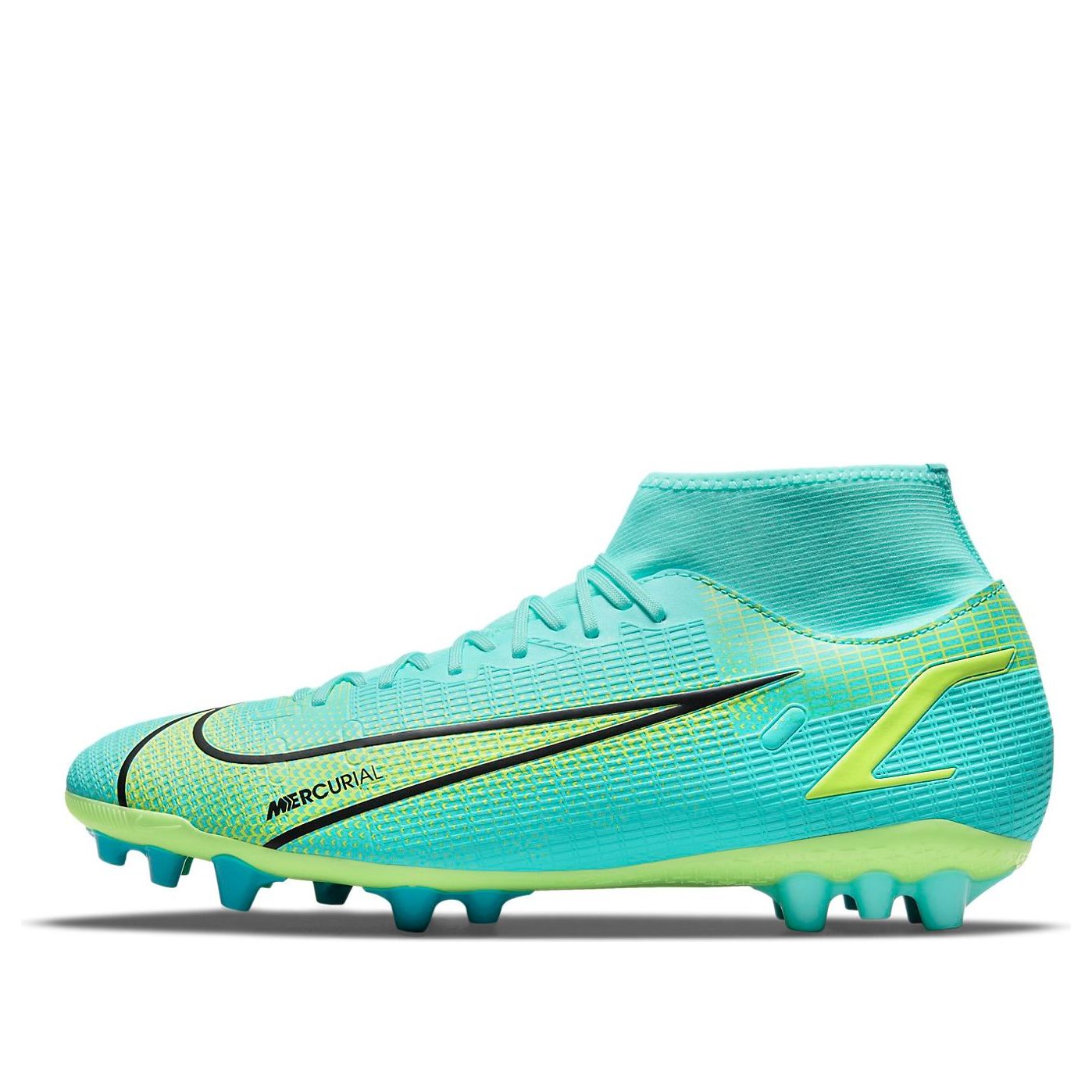 Nike Mercurial Superfly 8 Academy AG Dynamic Turquoise Lime Glow