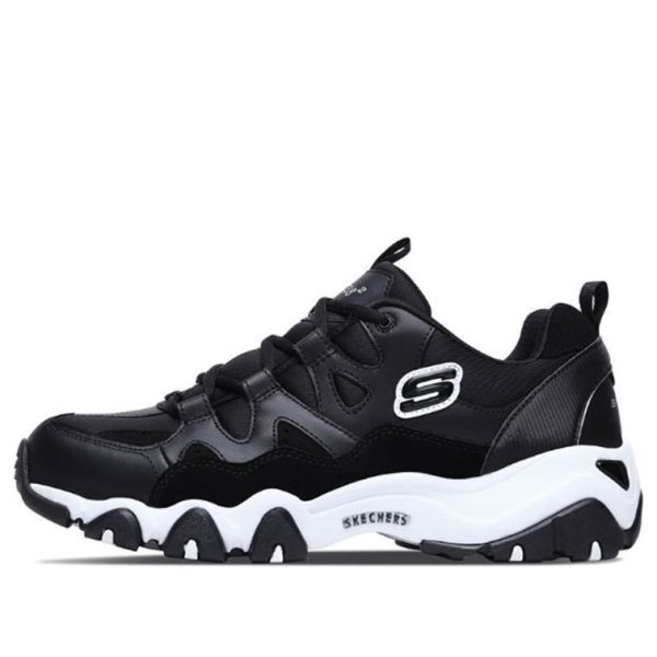 Skechers DLites 2.0 Running Shoes Black/White