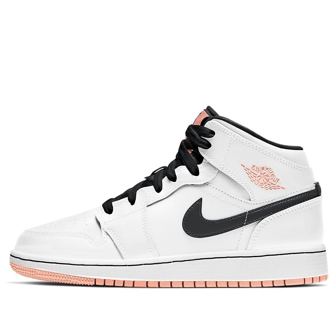 Air Jordan 1 Mid White Arctic Orange