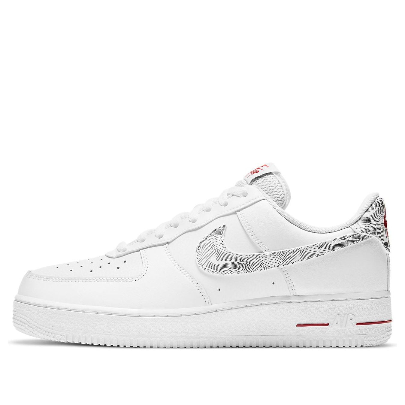 main-square_275a33d3-0178-4e64-be5b-05559630a7d1.jpg Nike Air Force 1 Low Topography Pack - White University Red