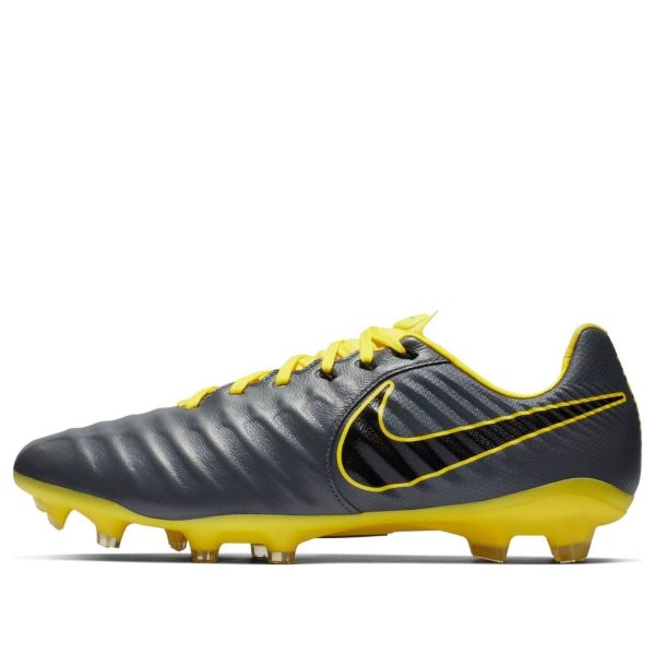 Nike Tiempo Legend 7 Pro FG Dark Grey Opti Yellow