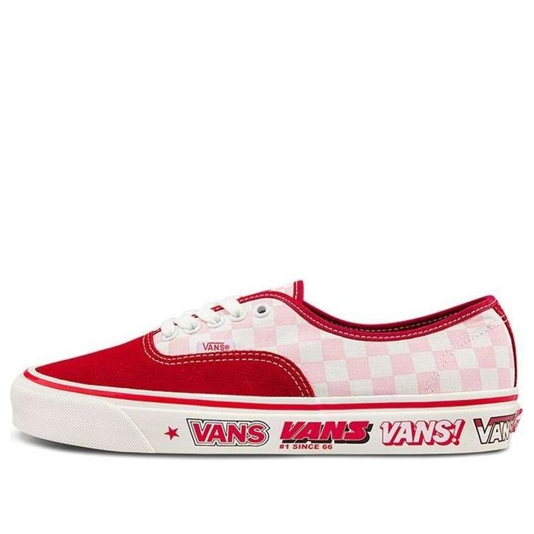 Vans Unisex Style 44 Sneakers Red/White