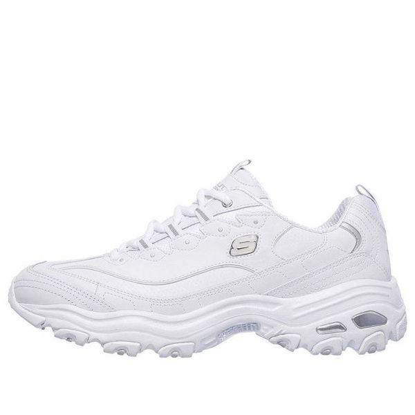 Skechers DLites 1.0 Low-Top Running Shoes White