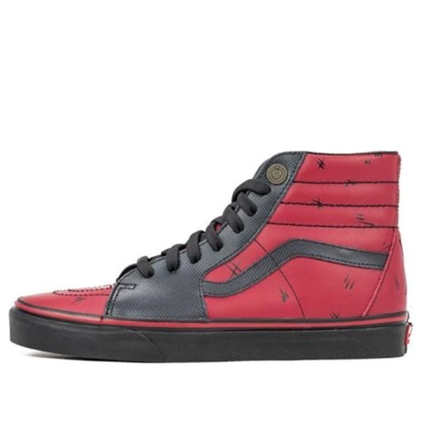 Vans SK8-Hi Marvel Deadpool Black Red