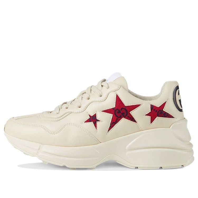 Gucci 520 Rhyton Star White Red