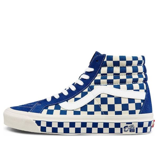 Vans Style 38 Checkerboard Blue/White