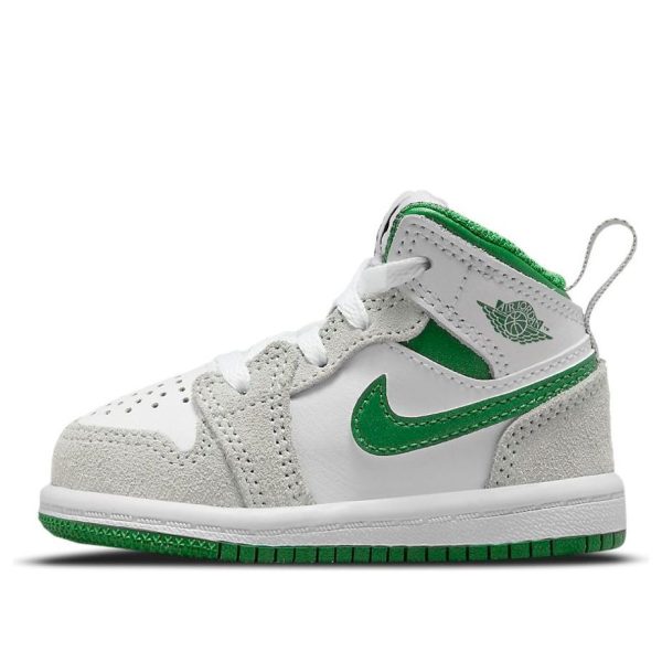Air Jordan 1 Mid SE Grey Pine Green