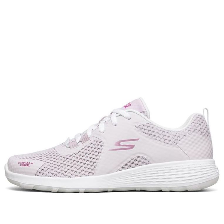 Skechers Go Walk Cool Running Shoes Pink/White