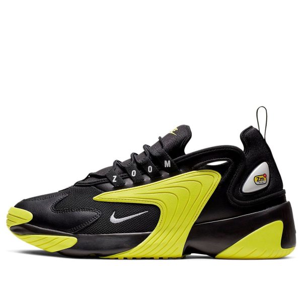 Nike Zoom 2K Black Dynamic Yellow