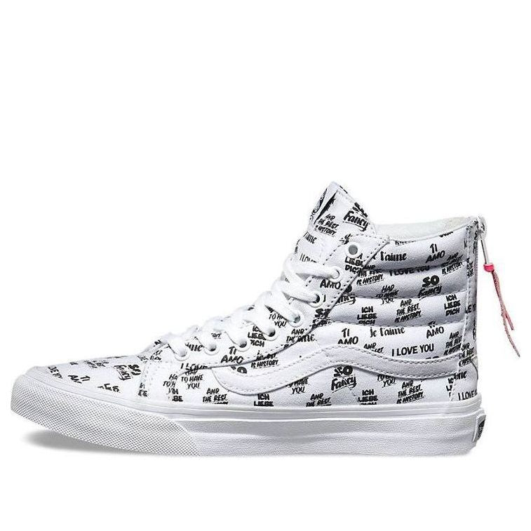 Vans Baron Von Fancy x SK8-Hi Slim White Black