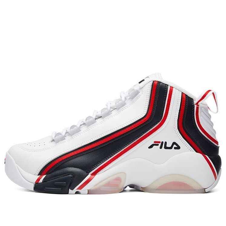 FILA Forward Mid Tops White Blue