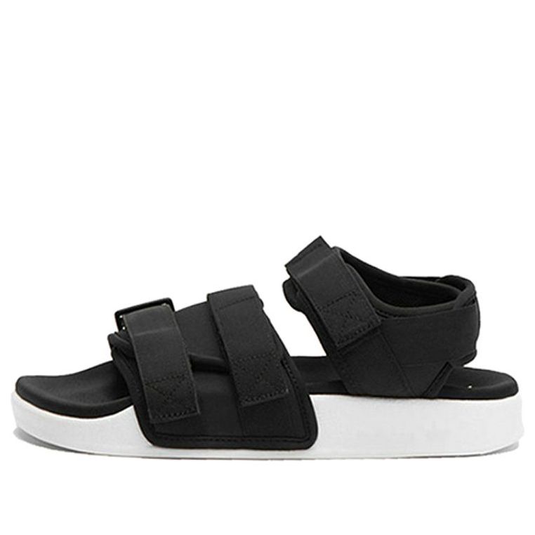 adidas Adilette Sandal Beach Sports White Sandals Black White