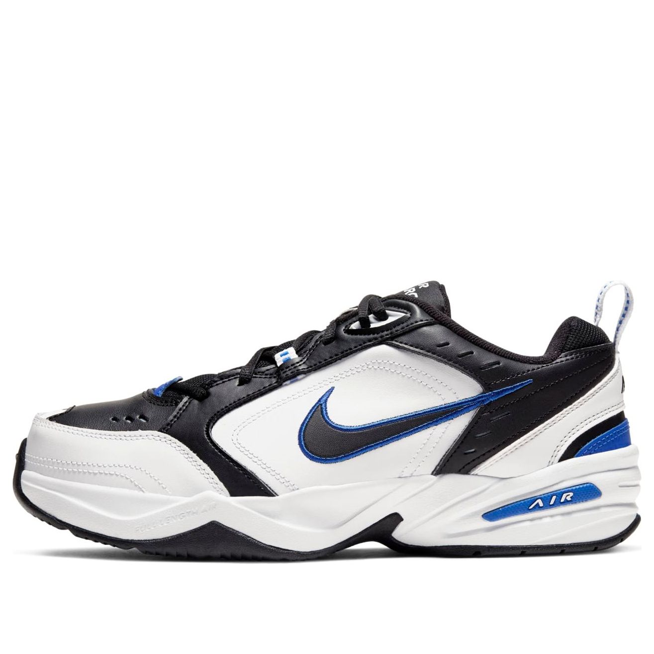 Nike Air Monarch IV 4E Wide White Black