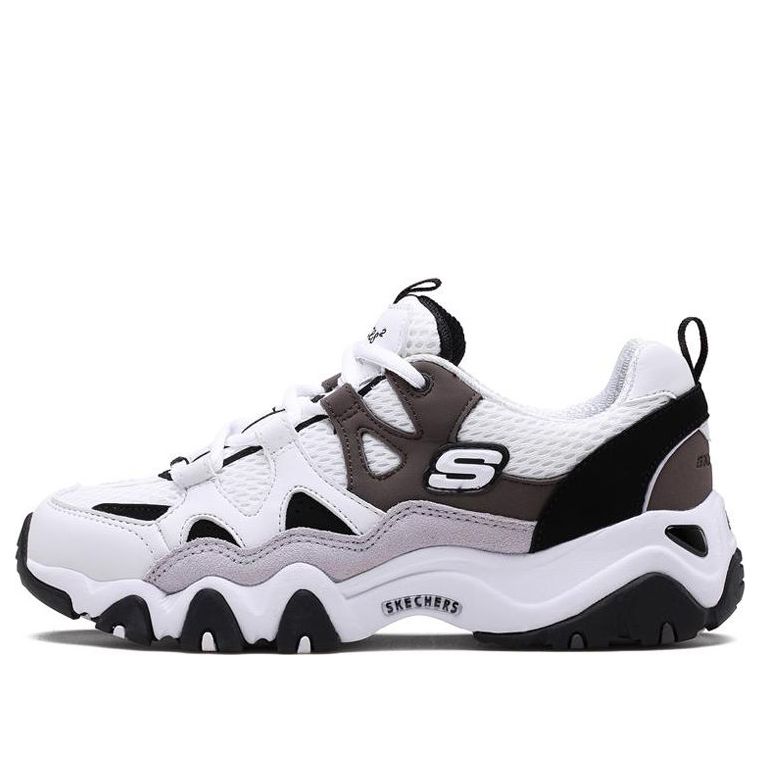 Skechers Dlites 2.0 Black White Grey