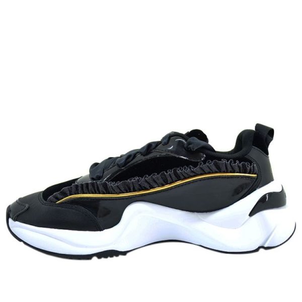 PUMA Charlotte Olympia x Rise NU Black Ruffle Trim