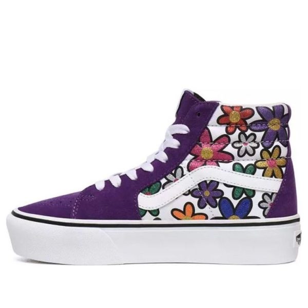 Vans SK8-HI Platform 2 Glitter Daisies