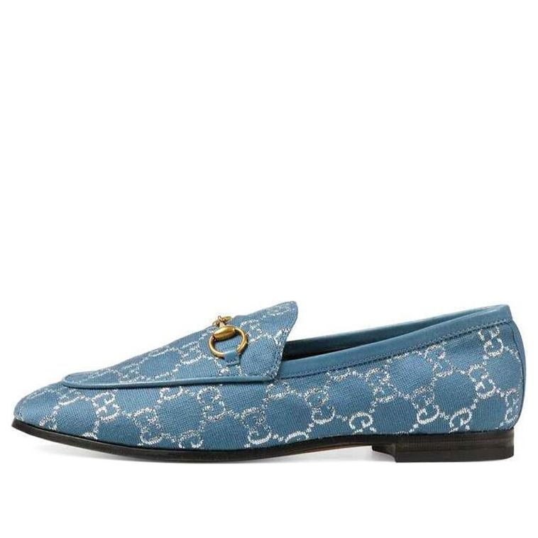 Gucci Jordaan Loafers Blue