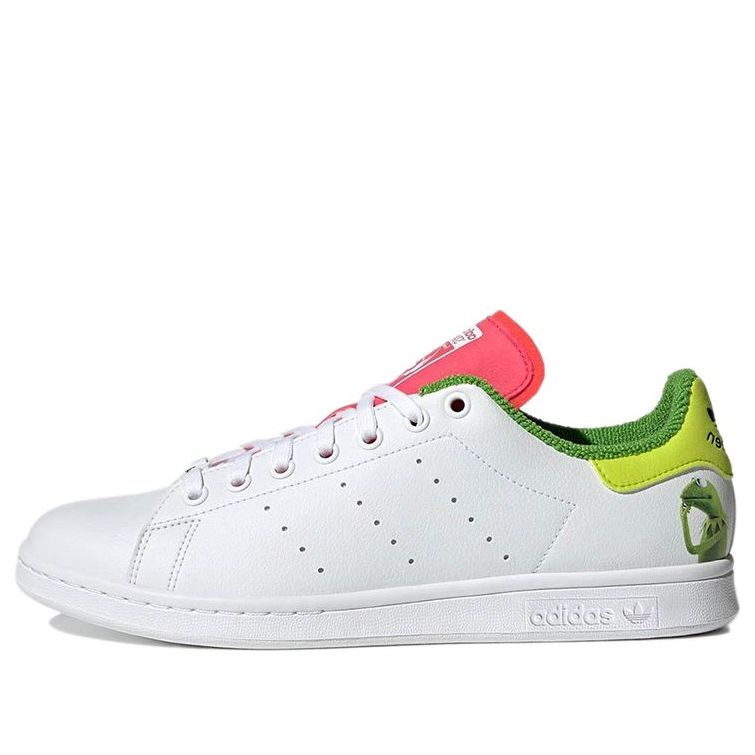 main-square_32a13ffe-b9f5-48df-a99e-58ad3a0ab336.jpg adidas The Muppets x Stan Smith Kermit the Frog - Pink Tongue