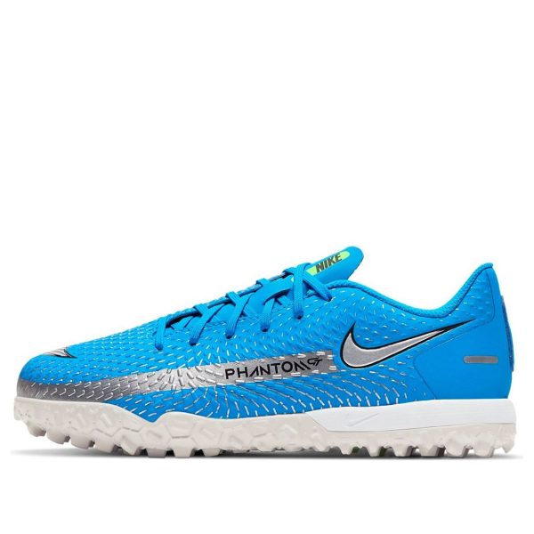 Nike Phantom Academy TF Photo Blue Metallic Silver