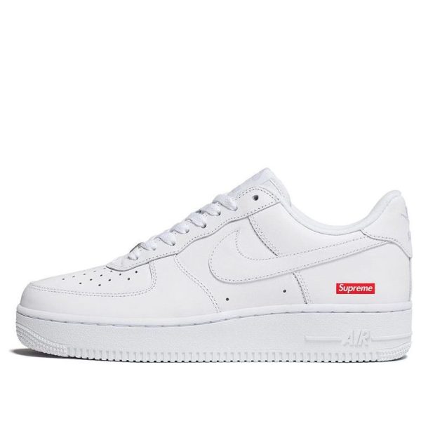 Nike x Supreme Air Force 1 Low Box Logo - White
