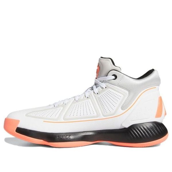adidas D Rose 10 White Black Pink