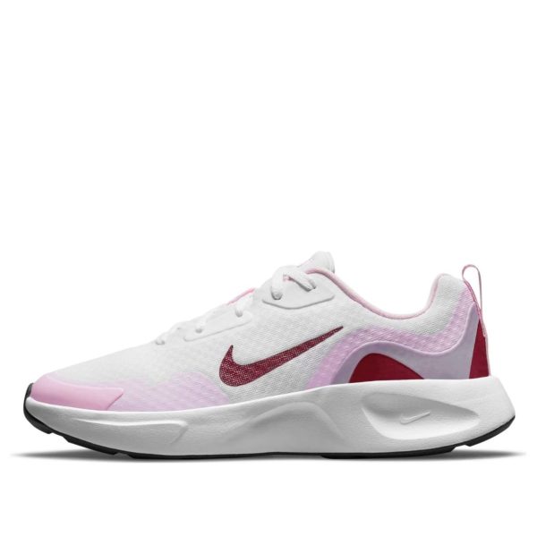 Nike Wearallday White Dark Beetroot